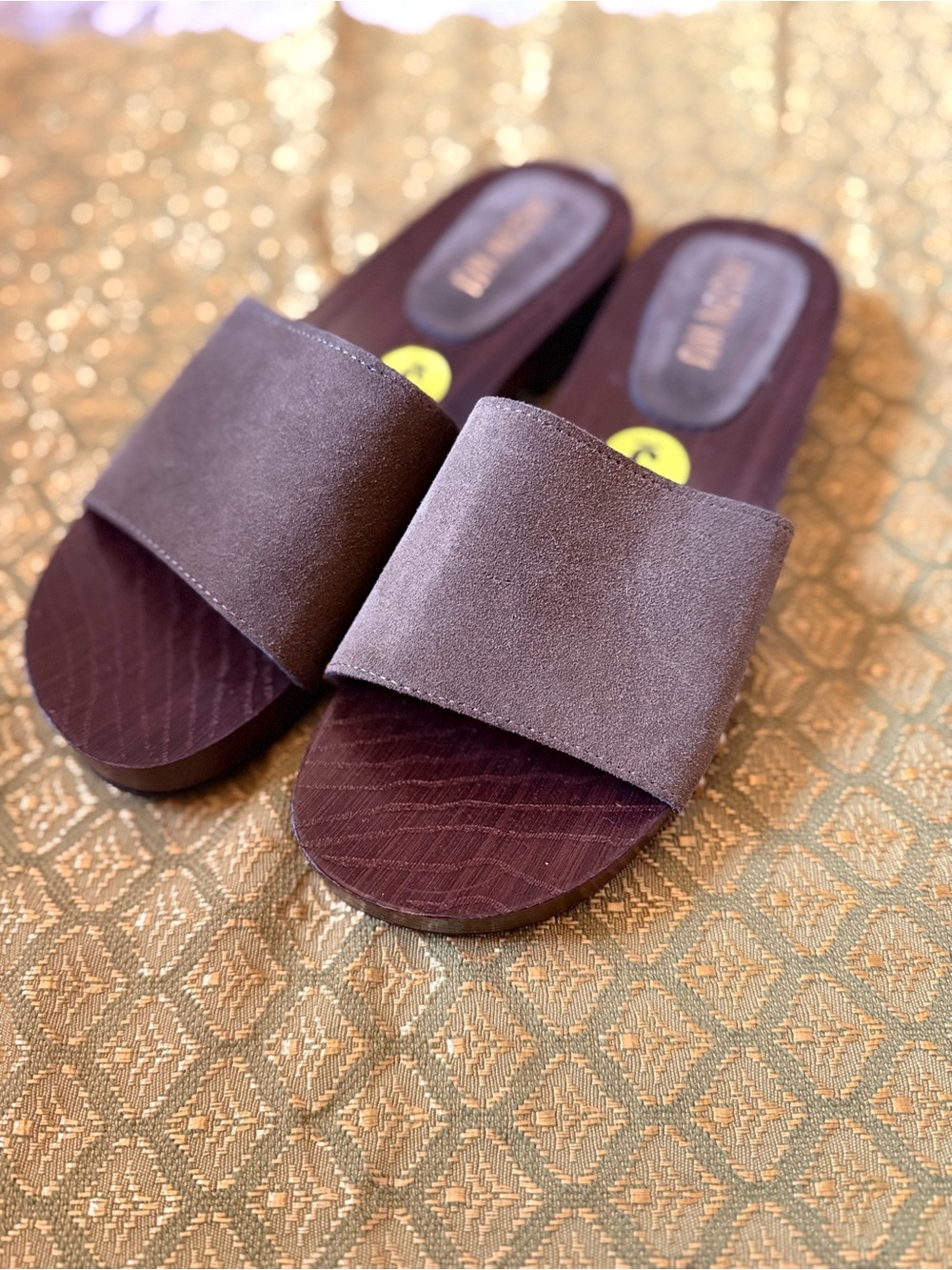 NWOT Jason Wu Jane Suede Slide Sandals